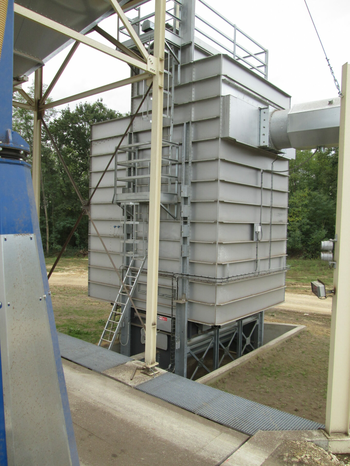 Циклическая шахтная зерносушилка Strahl 407AR