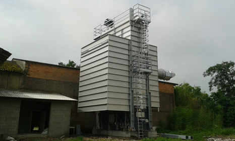 Циклическая шахтная зерносушилка Strahl 610AR