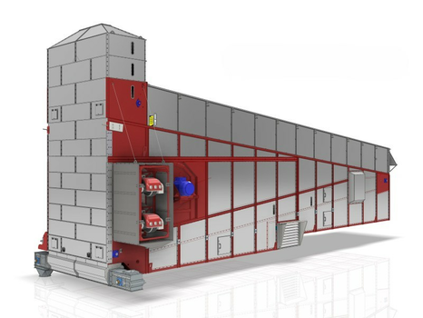 Конвейерная зерносушилка АТМ UNIVERSAL-42