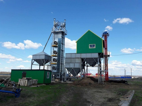 Шахтная зерносушилка VESTA ECO 50