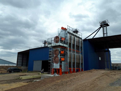 Зерносушилка SN2309 производительность 38 тч