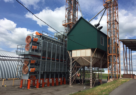 Зерносушилка SN2412 производительность 52 тч