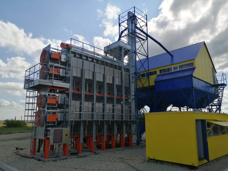 Зерносушилка SN2412 производительность 52 тч