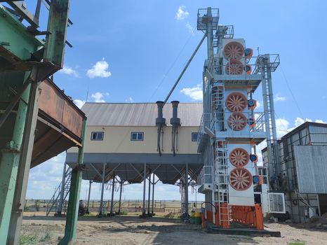 Зерносушилка SN3612 производительность 75 т/ч